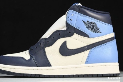 Hyperoad AIR 1 RETRO UNC JORDAN HIGH OBSIDIAN 1114